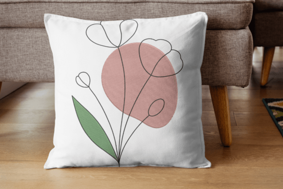 Abstract Blooms Embroidery Design-Digital File Review