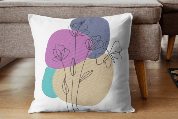 Color Block Butterfly Embroidery File Review