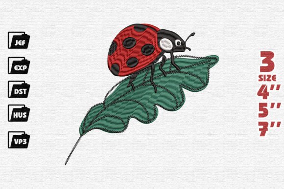 Cute Ladybug Embroidery Review for Craft Fair Success