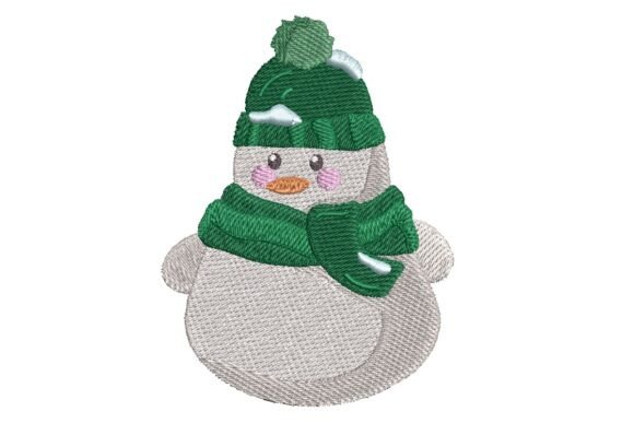 Cute Winter Snowman Embroidery Design Review