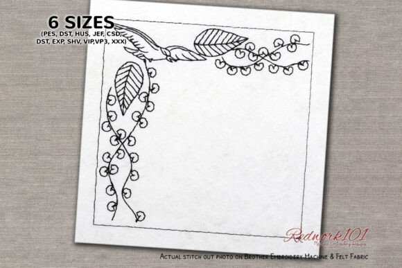 Delightful Tern Bird Embroidery Design Review