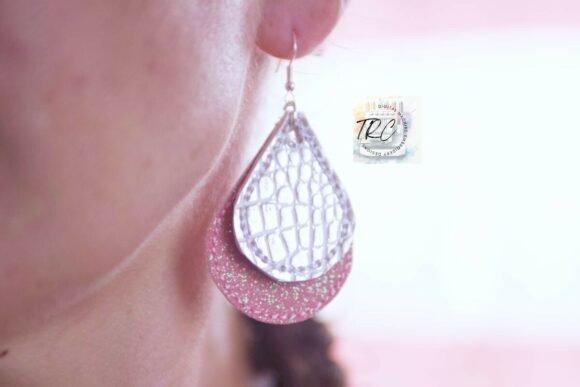 Earring ITH Machine Embroidery Design Review