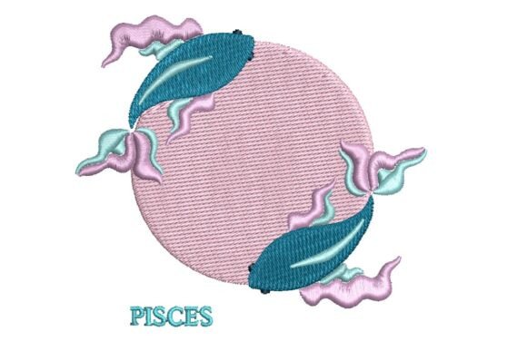 Ethereal Pisces Zodiac Embroidery Design Review