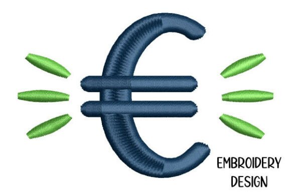 Euro Symbol 3 Sizes Embroidery Review