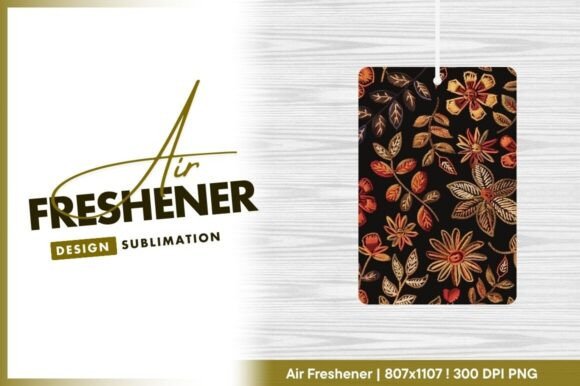 Floral Embroidery Seamless Air Freshener Review