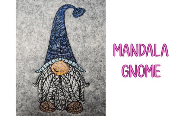 Gnome Mandala Embroidery Design Review