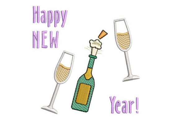 Happy New Year Embroidery Design Review
