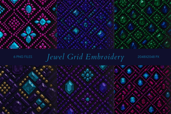 Jewel Grid Embroidery Review