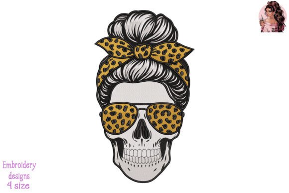 Leopard Skull Embroidery Review