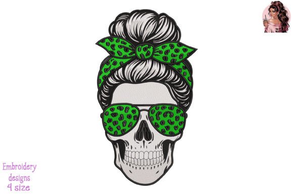 Military Leopard Skull Embroidery Review