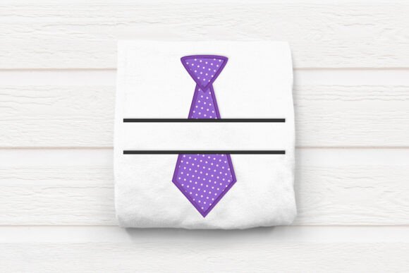 Neck Tie Split Applique Embroidery Review