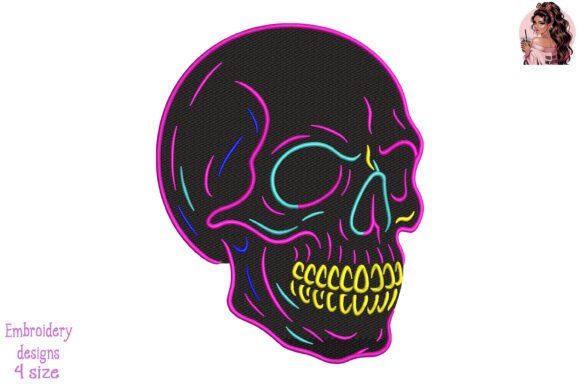 Neon Death Embroidery Review for Handmade Gifts