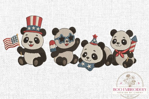Patriotic Panda Embroidery Design Review