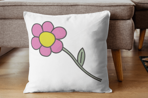 Playful Pink Daisy Embroidery Design Review
