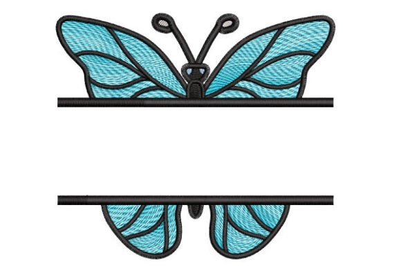 Split Monogram with Butterfly Embroidery Review