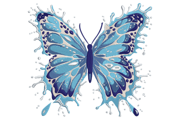 Water Splash Butterfly Embroidery Design Review